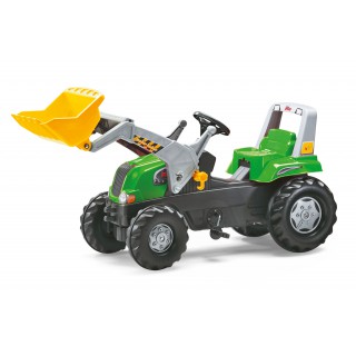 Minamas traktorius su kaušu - vaikams nuo 3 iki 8 metų | rollyJunior RT | Rolly Toys